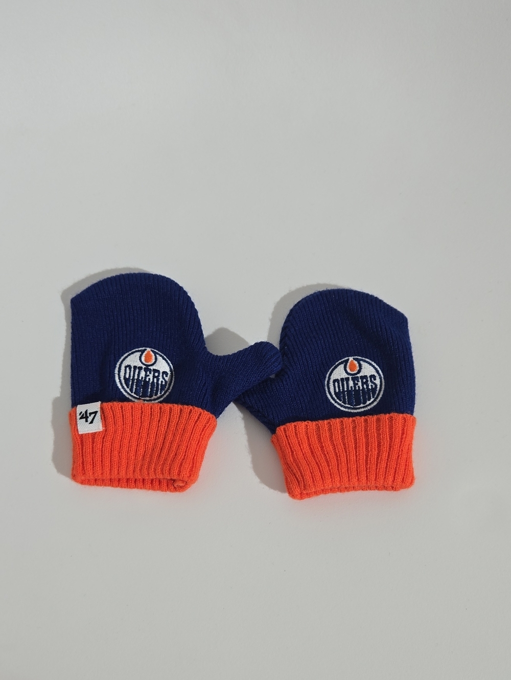 47 Brand Edmonton Oilers NHL knit mittens